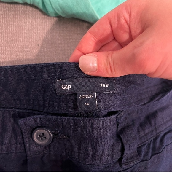 Gap Cotton Shorts Black and Aqua Bundle Womens Shorts 14‎ - Picture 2 of 8